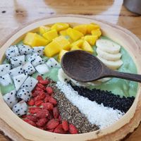 Smoothie bowl at Free Bird Cafe in Chiang Mai