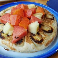 Banana Pancake at Free Bird Cafe in Chiang Mai