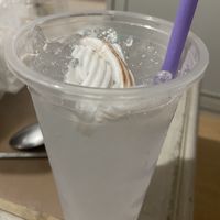 Coconut juice  at CMU Vegan - Kinphak Cafe in Chiang Mai