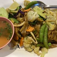 pad see ew  at CMU Vegan - Kinphak Cafe in Chiang Mai