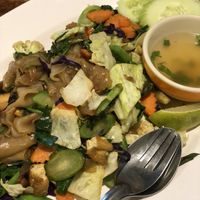 Pad khae mao  at CMU Vegan - Kinphak Cafe in Chiang Mai