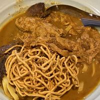 kao soi  at CMU Vegan - Kinphak Cafe in Chiang Mai