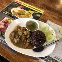 massaman  at CMU Vegan - Kinphak Cafe in Chiang Mai