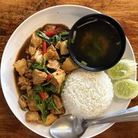   at CMU Vegan - Kinphak Cafe in Chiang Mai