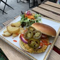   at Veganitessen in Sevilla