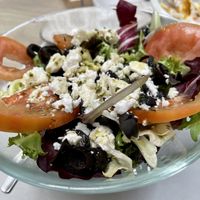 Greek Salad  at Veganitessen in Sevilla