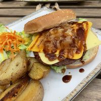 Beyond burger   at Veganitessen in Sevilla