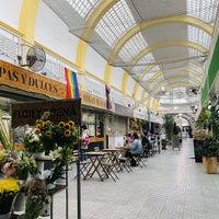 Inside market   at Veganitessen in Sevilla