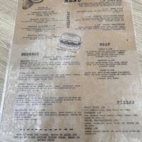 Menu  at Veganitessen in Sevilla