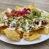 Nachos  at Veganitessen in Sevilla