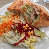 Green Wrap at Veganitessen in Sevilla