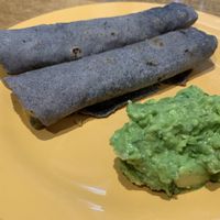 Huitlacoche tacos at ENO in Mexico City
