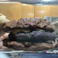 PB chocolate cookie sandwich  at For Goodness Cakes - Food Truck in Baiting Hollow