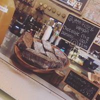 Vegan & GF Chocolate chip banana bread at The Roaster Cafe in Mamaroneck