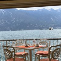 Terrace Le Palme  at Le Palme in Limone Sul Garda