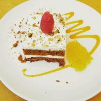 Tarta de zanahoria at Kaxilda in San Sebastian