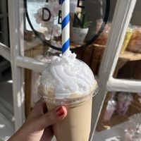 Biscoff milkshake  at The Den in Bourton-on-the-water
