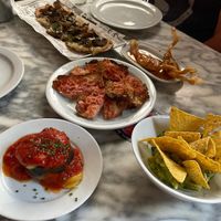 Vegan tapas   at Bar España in Mallorca
