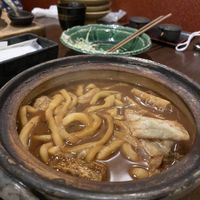 Vegan miso udon at Yamamotoya in Nagoya