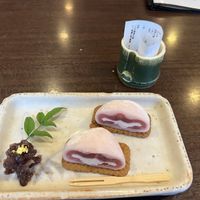 Strawberry soy daifuku  at Yamamotoya in Nagoya