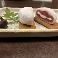 豆乳大福ストロベリー  at Yamamotoya in Nagoya