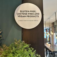 Breakfast sign  at Scandic No 25 in Gothenburg