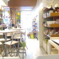 Lovely little place. It's a healthfood store and a café. Me and my partner had very delicious food and we are now  satisfied humans :) at Alfacinha in Braga