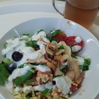 Chickpea salad at lunch today at Alfacinha in Braga