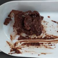 Tarta de chocolate ,riquísima at Alfacinha in Braga