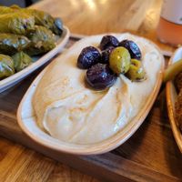 Hummus at Downtown Deli in Gothenburg