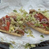 Vegan Italian sub   at Roland Park Bagels in Baltimore