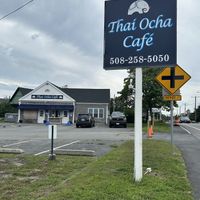 From the road  at Thai Ocha in Dennis