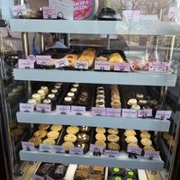 bakery case  at Sticky Fingers Bakery in Washington