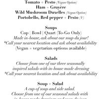 Menu  at Amelie's in Rock Hill