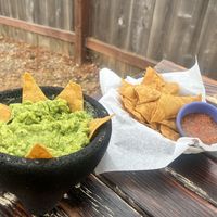 Fresh guac appetizer.  at Quecho Elevated Mexican Eatery in Julian