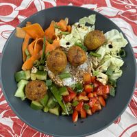 Vegetarian poke  at Lilikoi in Moorea