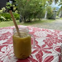 Fresh juicee  at Lilikoi in Moorea
