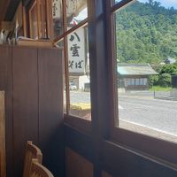 View the direction of Izumo Taisha from inside Yakumo Honten at Yakumo Honten in Izumo