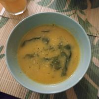 Sopa de agrião at Almaré in Feijo