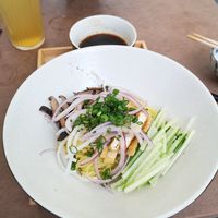 Tsukemen (cold noodles - vegan) at Oreno Ramen in Vienna