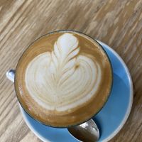 Almond latte at Oh My Days in Glebe