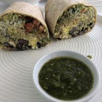 Breakfast burrito  at Oh My Days in Glebe