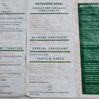 New menu Jan 2023. No longer offering brunch menu #Veganuary at Oh My Days in Glebe