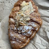 Almond croissant   at Oh My Days in Glebe