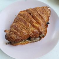 croissant with mushroom filling at Oh My Days in Glebe