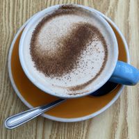 Cold, weak chai   at Oh My Days in Glebe