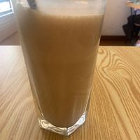 Vanilla espresso shake - average thin texture and not cold  at Oh My Days in Glebe