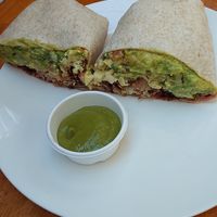 Cali Breakfast Burrito at Oh My Days in Glebe