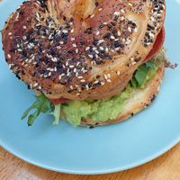 BLAT Bagel at Oh My Days in Glebe