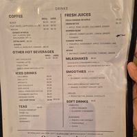 Menu April 2026 at Oh My Days in Glebe